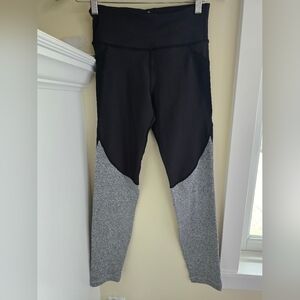 Thrive Societé, Women's Leggings, Black/Grey, Size Medium